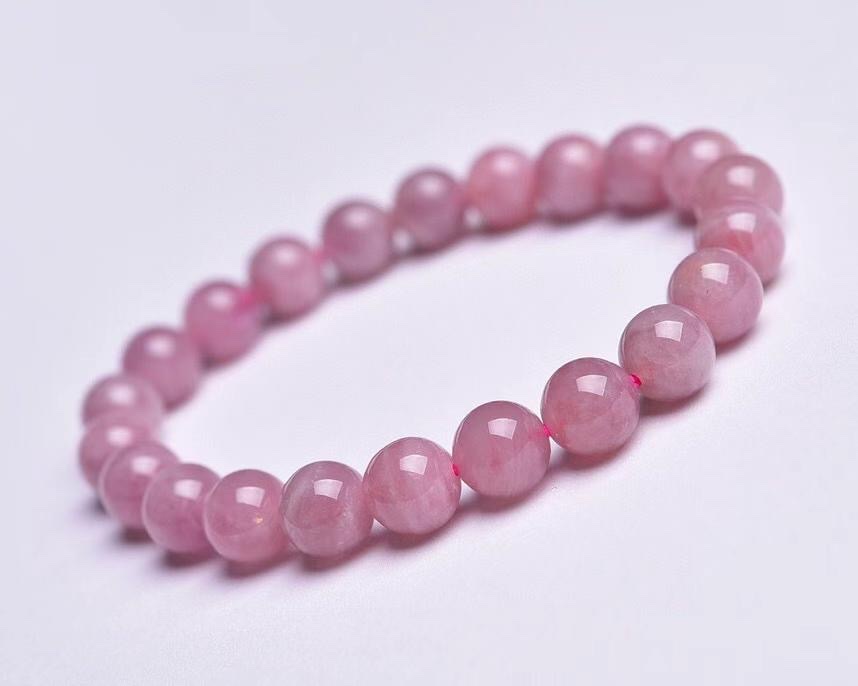 单圈手链，颜色粉水晶产品图