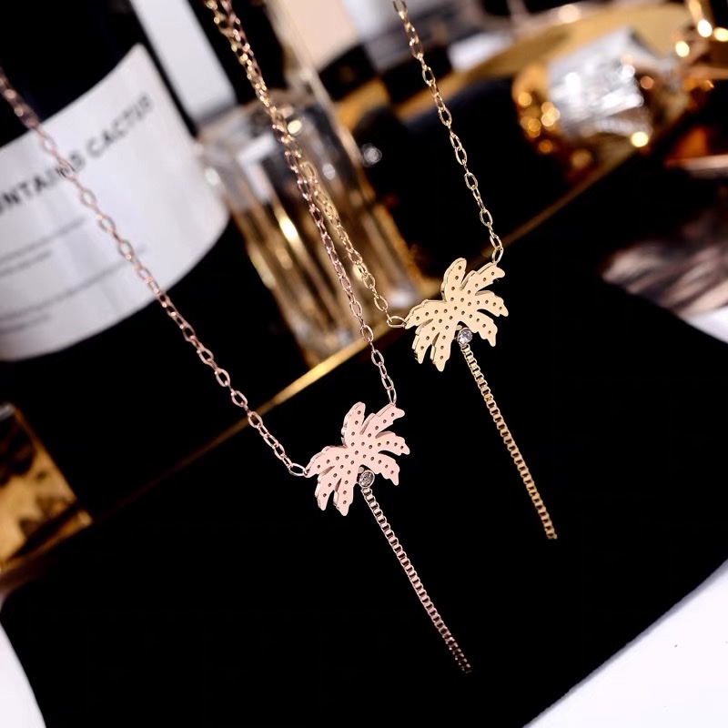 Simple and stylish Korean style necklace, versatile and elegant sweater chain, long style 21 details Picture