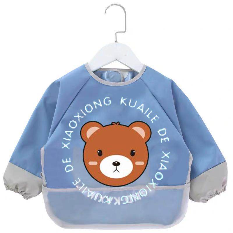 Baby Apron Waterproof Painting Overalls For Boys And Girls For Children Dirty Painting Clothes Item Picture