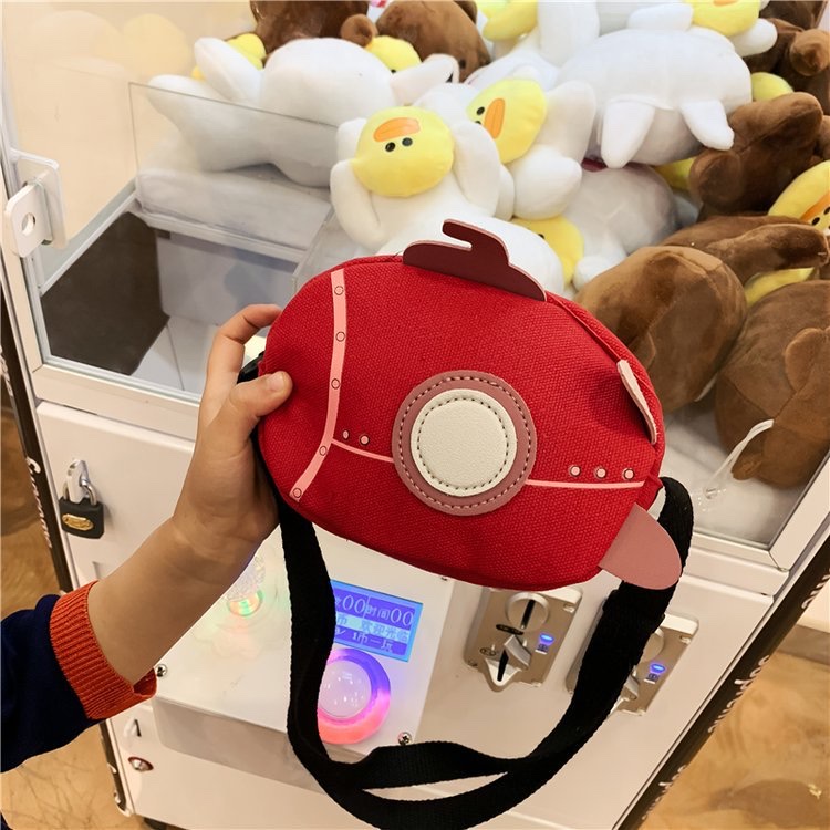 Korean-style children's crossbody bag, cartoon submarine-shaped coin purse, fashionable, trendy and cute baby, versatile single-shoulder bag Specification image