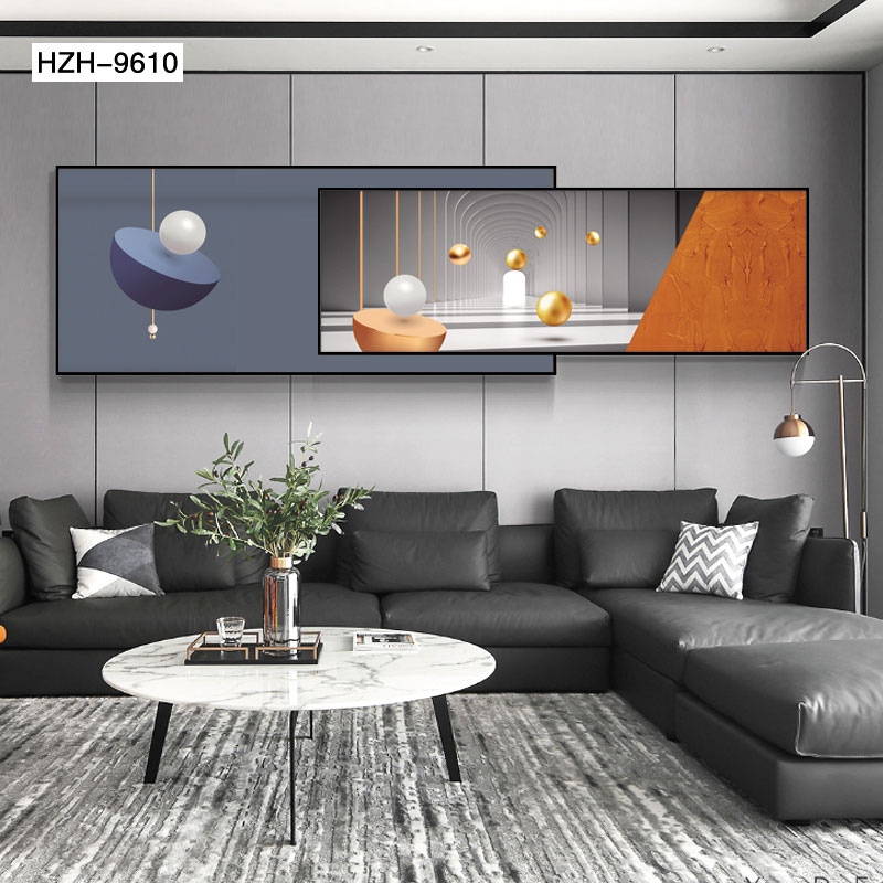 铝合金晶瓷晶贝后现代光影叠加画4️⃣详情图1