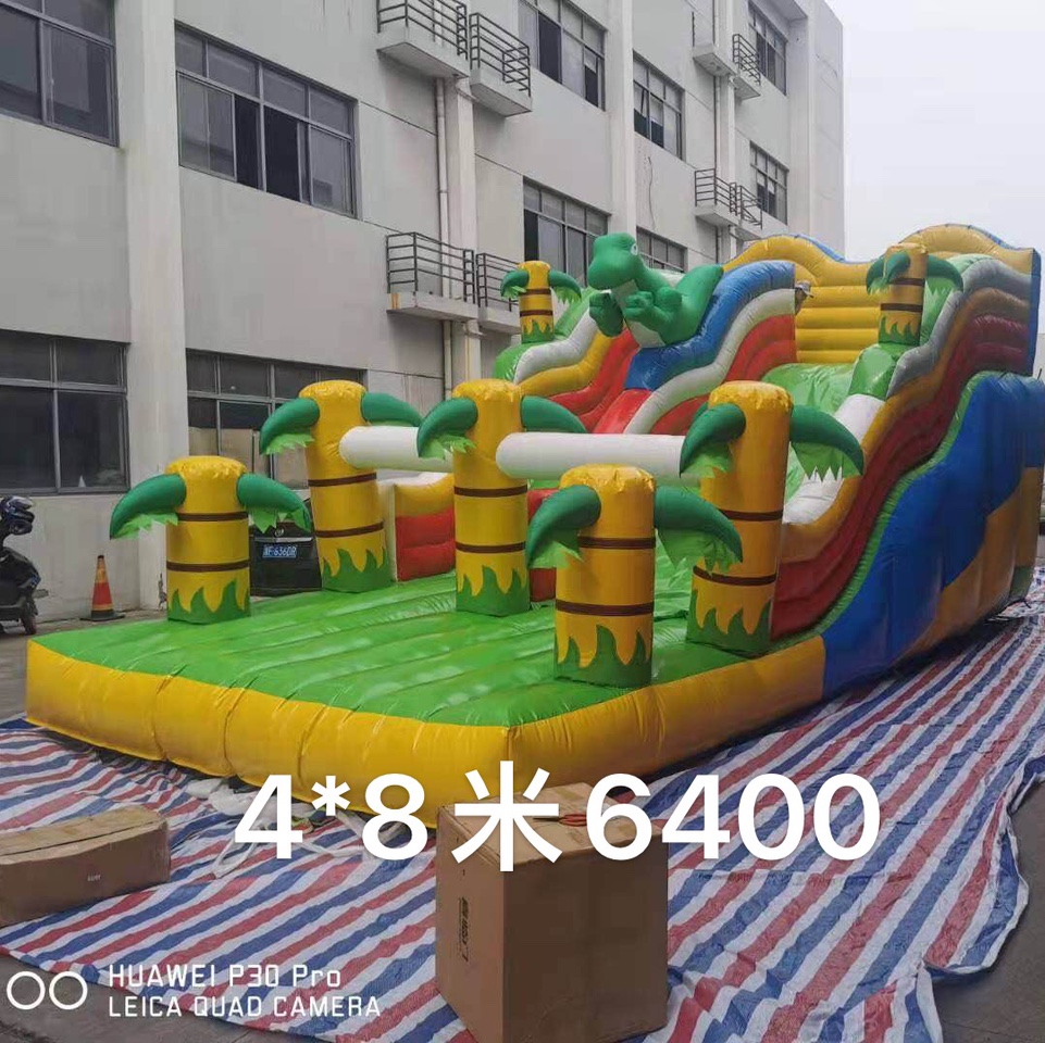 福斯特气模厂家直销充气玩具PVC充气城堡淘气堡滑梯聚会小城堡跳跳乐蹦蹦床小跳床带喷水式滑梯城堡配鼓风机
