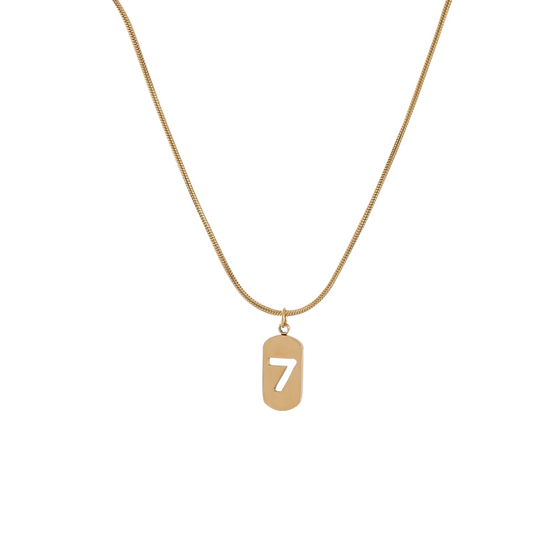 A new women's ink-style trendy design necklace with a unique collarbone chain accessory that doesn't fade Specification image