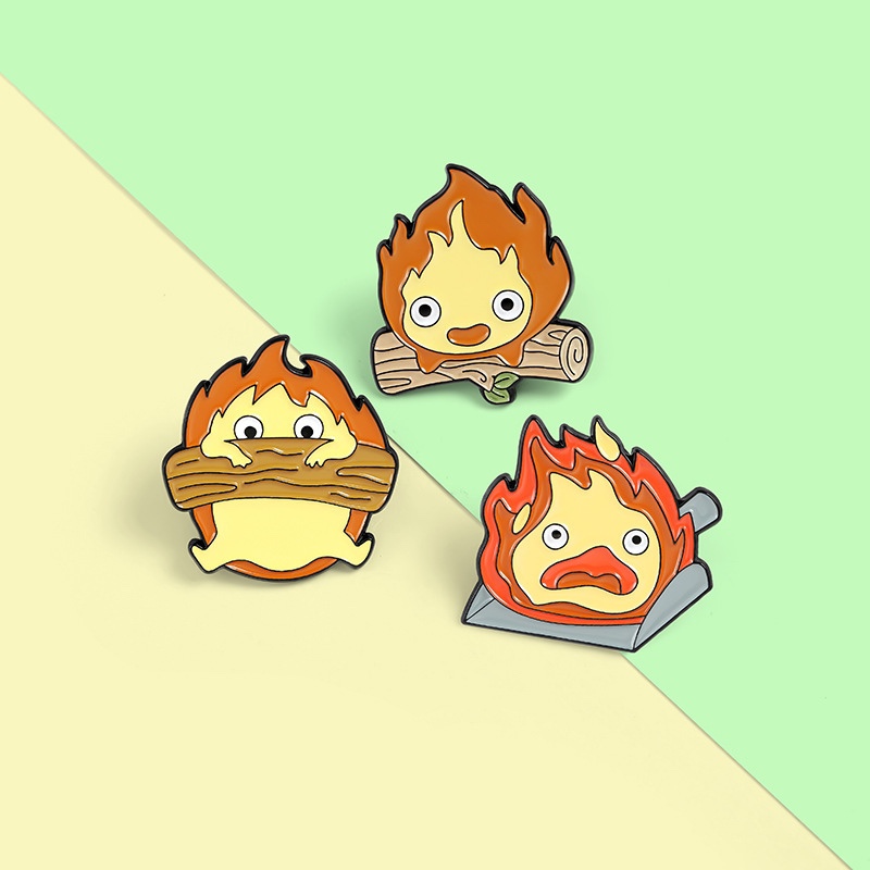 Animated drama Catonhal's moving castle Casifa Star Son 2021 new badge manufacturers wholesale