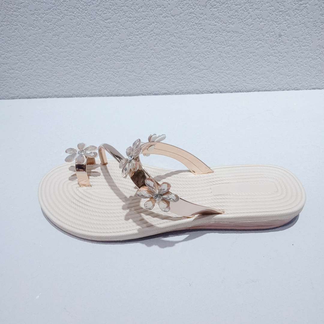 New flat-bottomed children's slippers details Picture