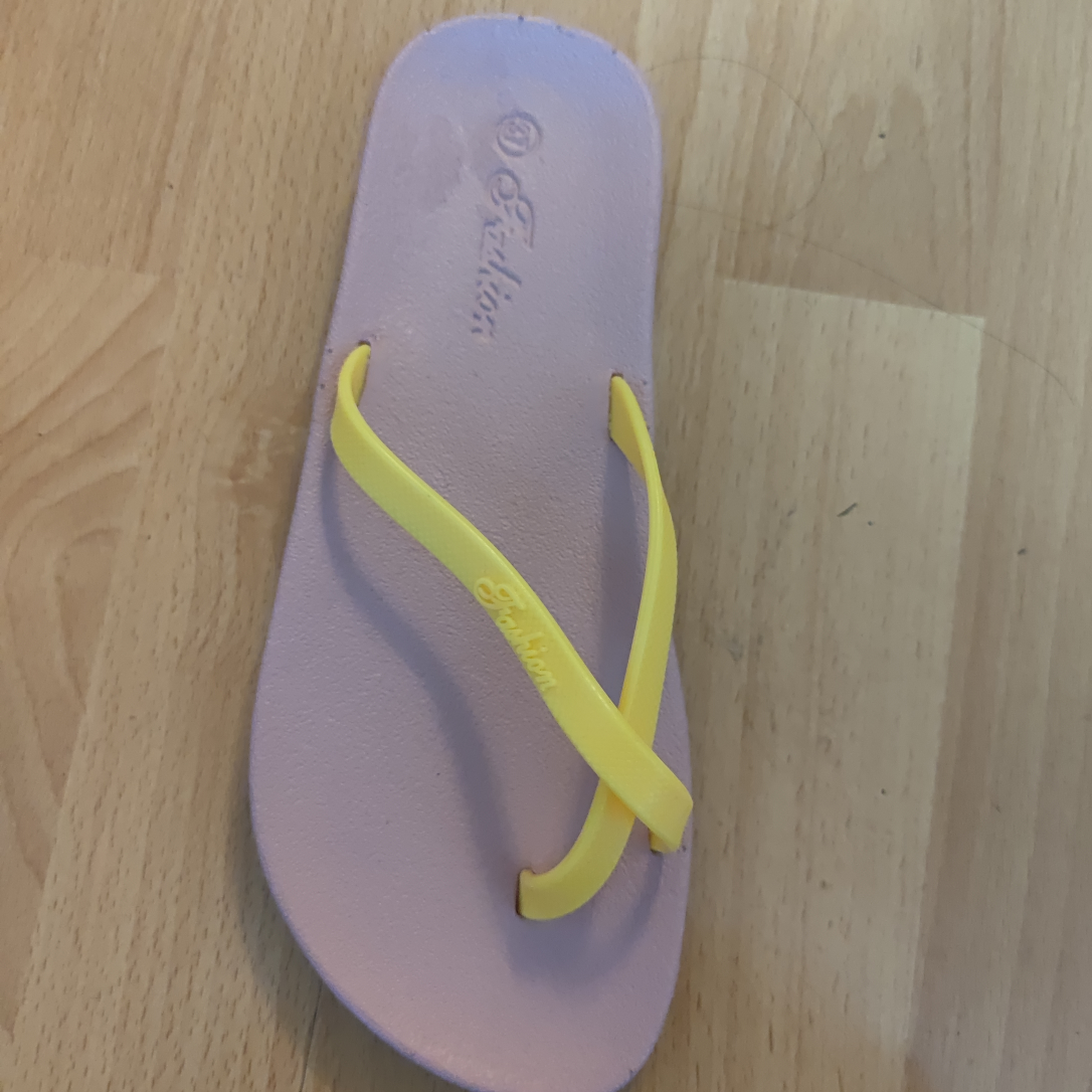 Pink and yellow women's shoes 11