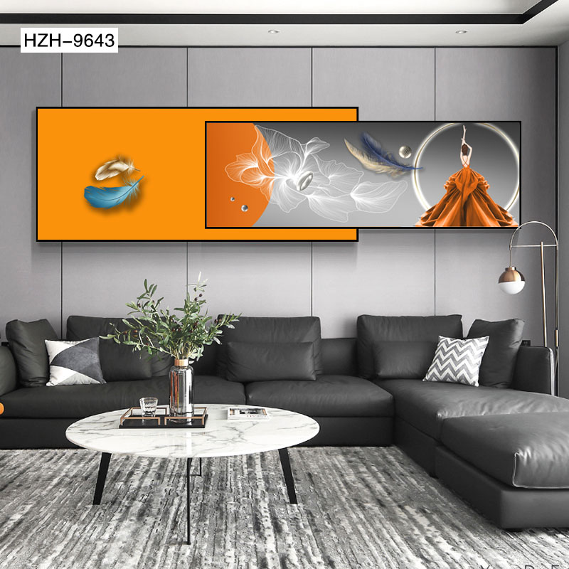 铝合金晶瓷晶贝后现代光影叠加画2️⃣详情图1