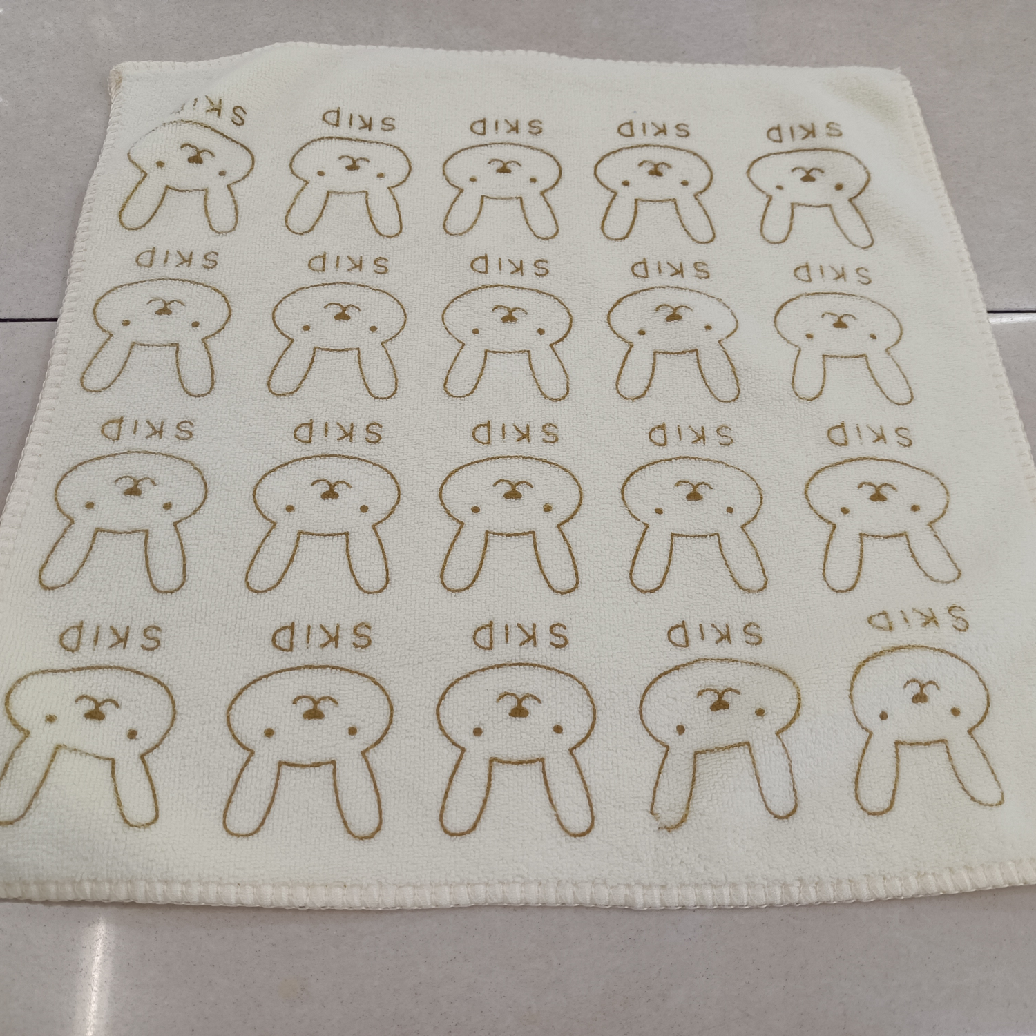 厂家直销国勇清洁球，大号兔头抹布黄色