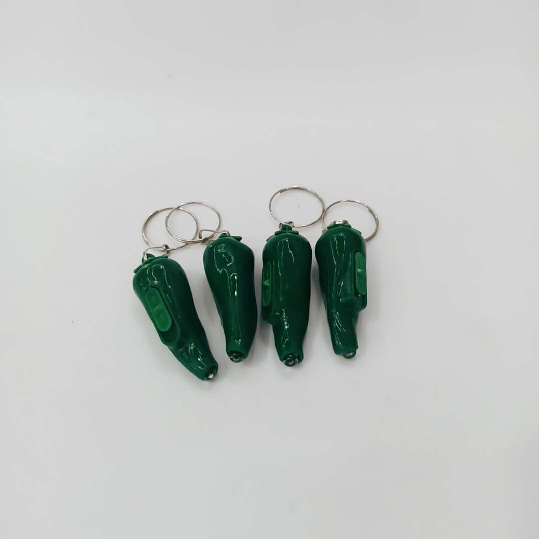 Keychain light small gift event: Giving away chili lights, factory direct sales, light-emitting toys, keychain lights, tall electronic toys 1 details Picture