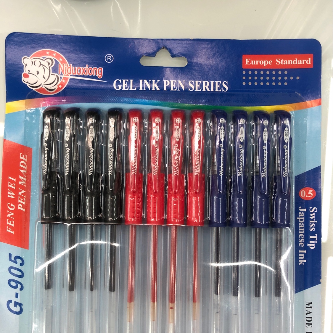 905-12 cartridge gel pen