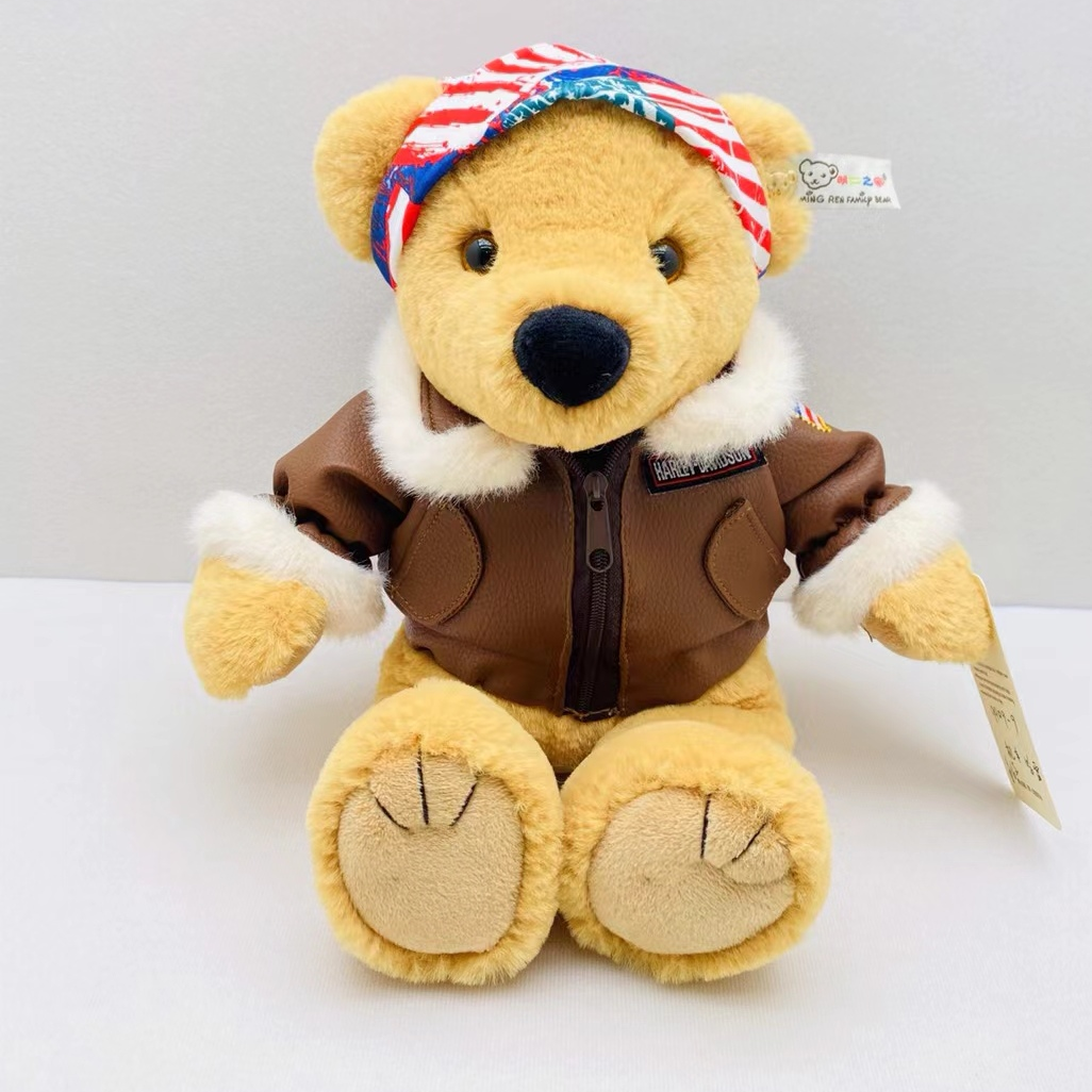 Dream plush toy 23cm snow boots cotton-padded jacket bear cute plush
