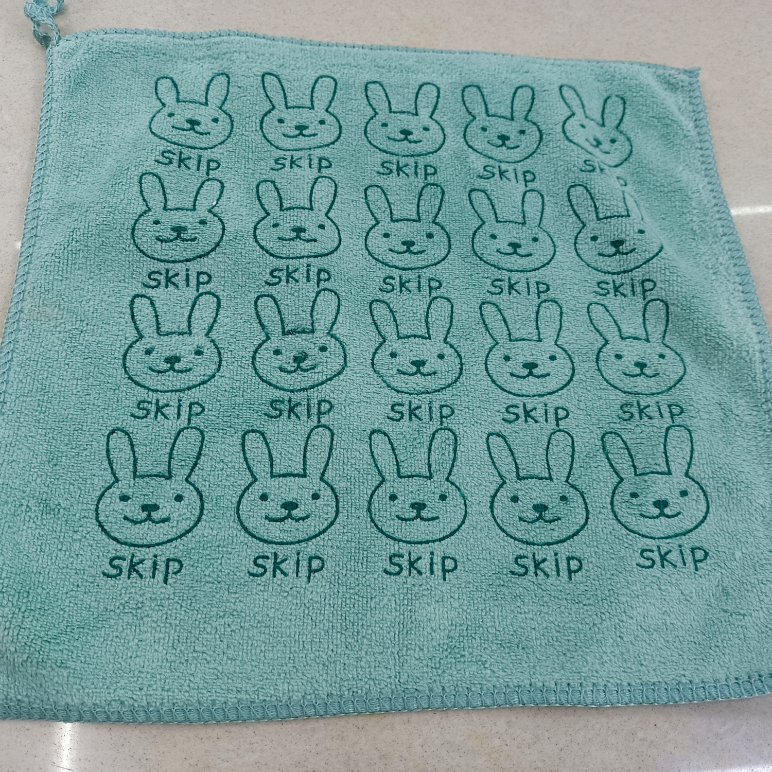 厂家直销国勇清洁球，大号兔头抹布绿色