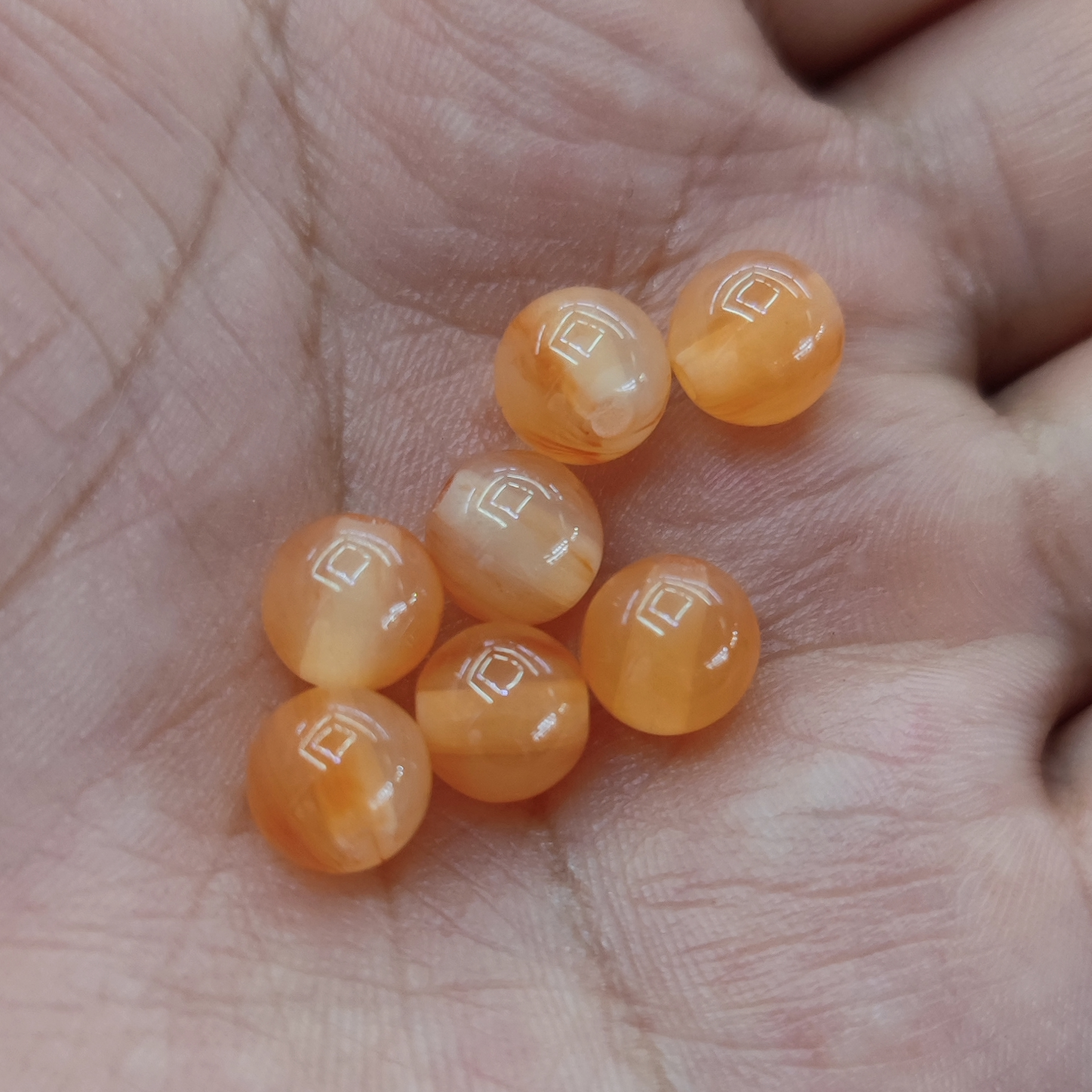 10mm flower beads 6