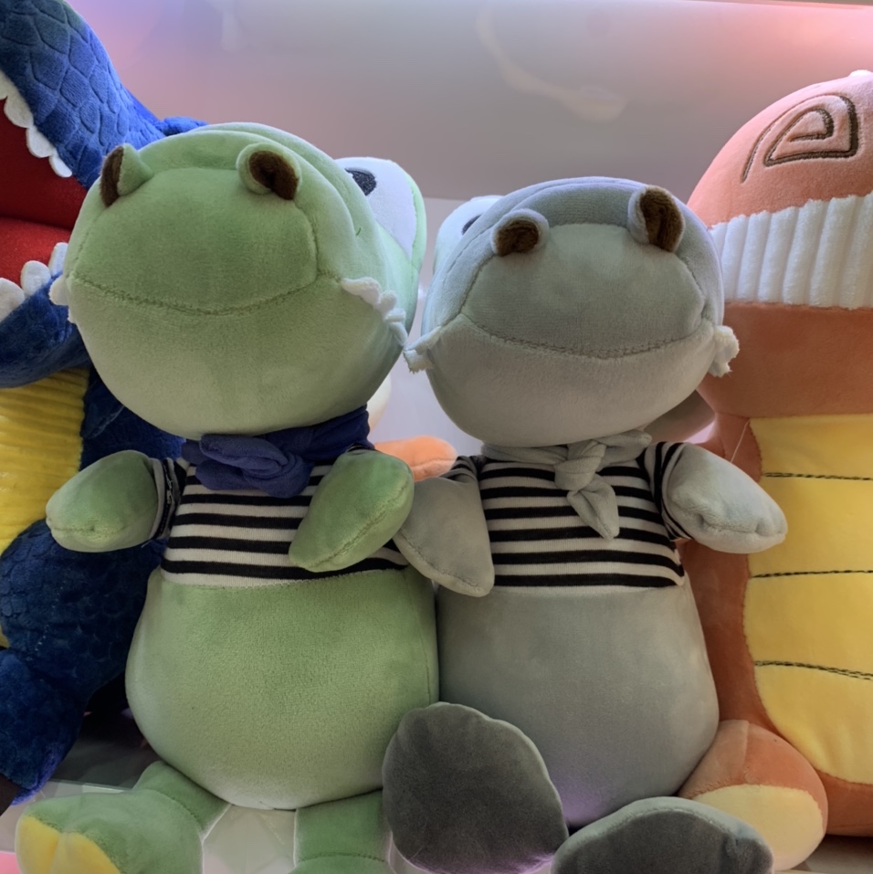 围巾恐龙毛绒公仔毛绒玩具批发