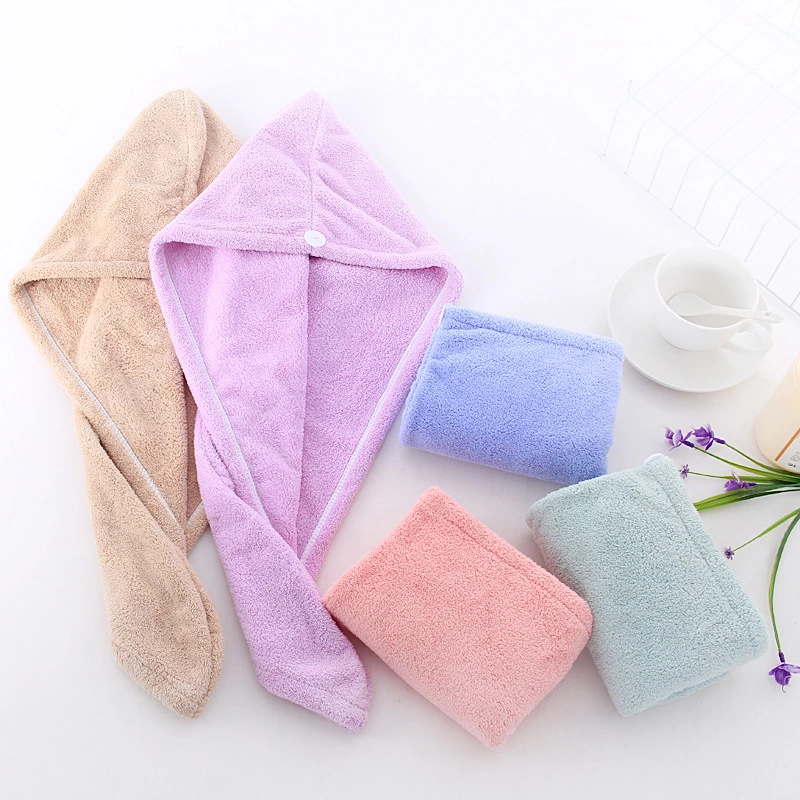 The manufacturer has in stock long hair dry towels, hair drying caps, coral fleece shower caps, dry hair caps, and cute absorbent headscarves for women