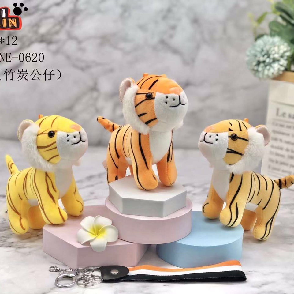 Pippi tigre bambú carbón