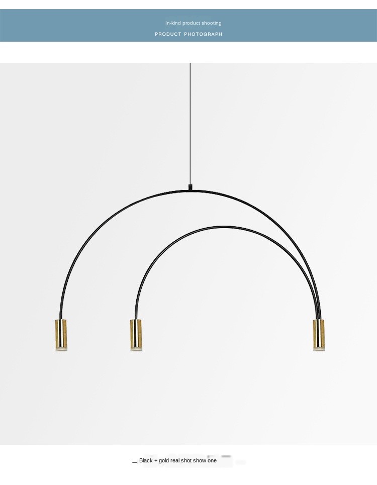 Nordic fashion and creative living room chandeliers, dining room bar counters, bedrooms, coffee shops, clothing stores, entertainment clubs, artistic chandeliers detail image 4