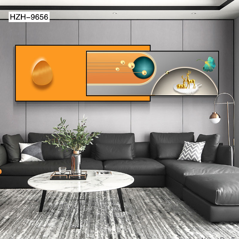 铝合金晶瓷晶贝后现代光影叠加画3️⃣详情图4