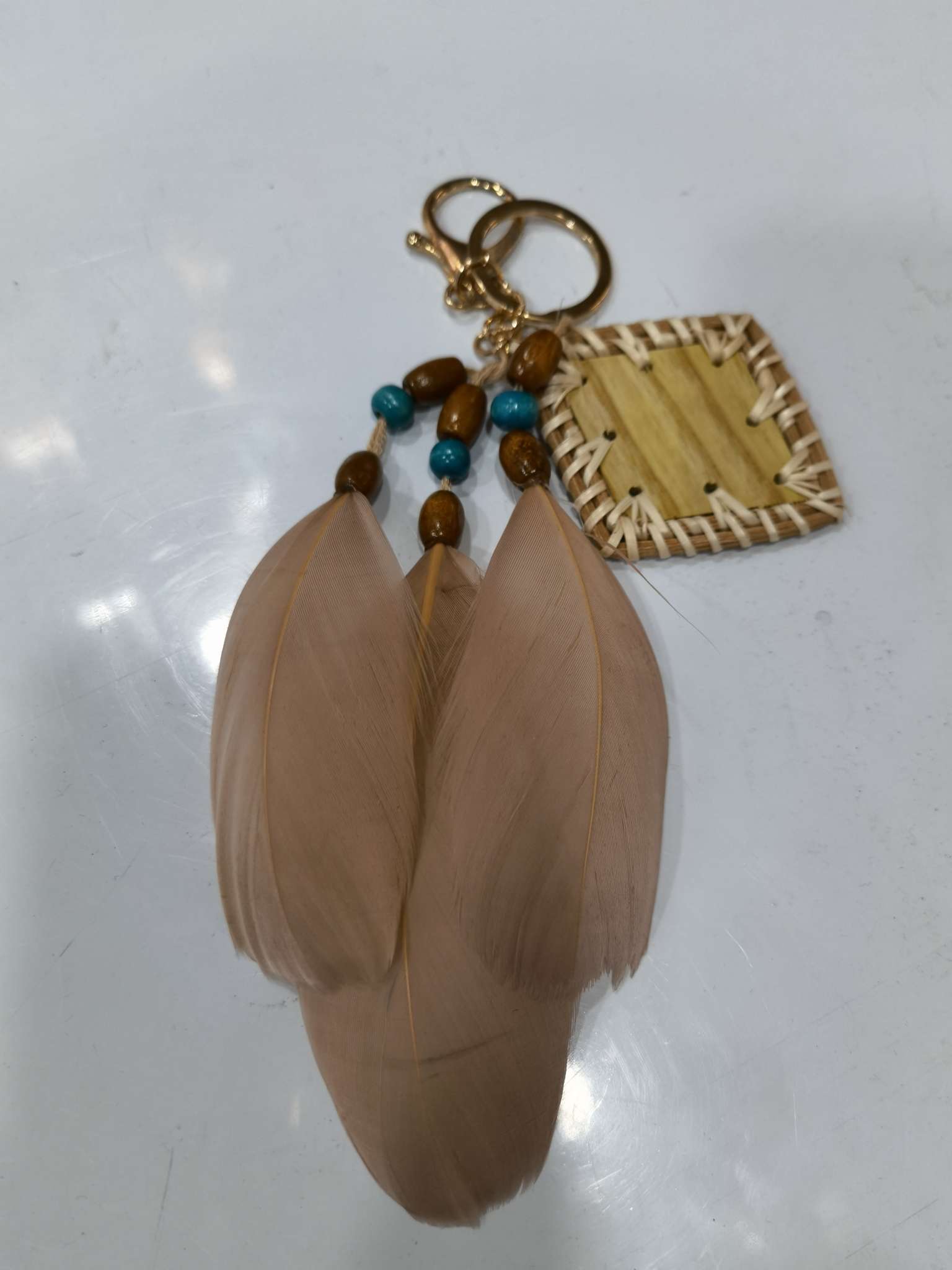 印第安捕梦网挂饰羽毛捕梦网风铃吊饰女生房间装饰生日精品礼物oy详情6
