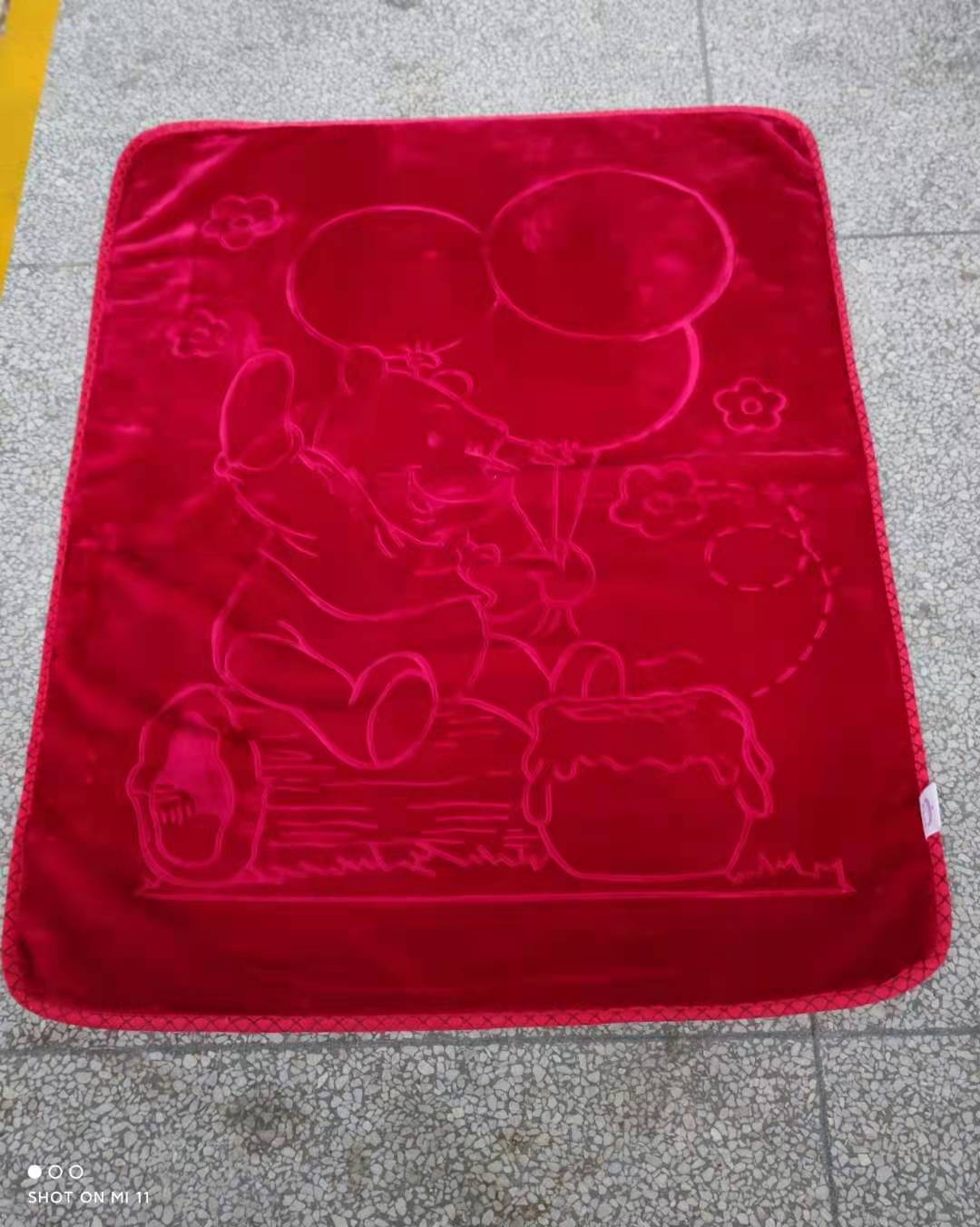 95*135 Solid Color Children's Blanket Item Picture