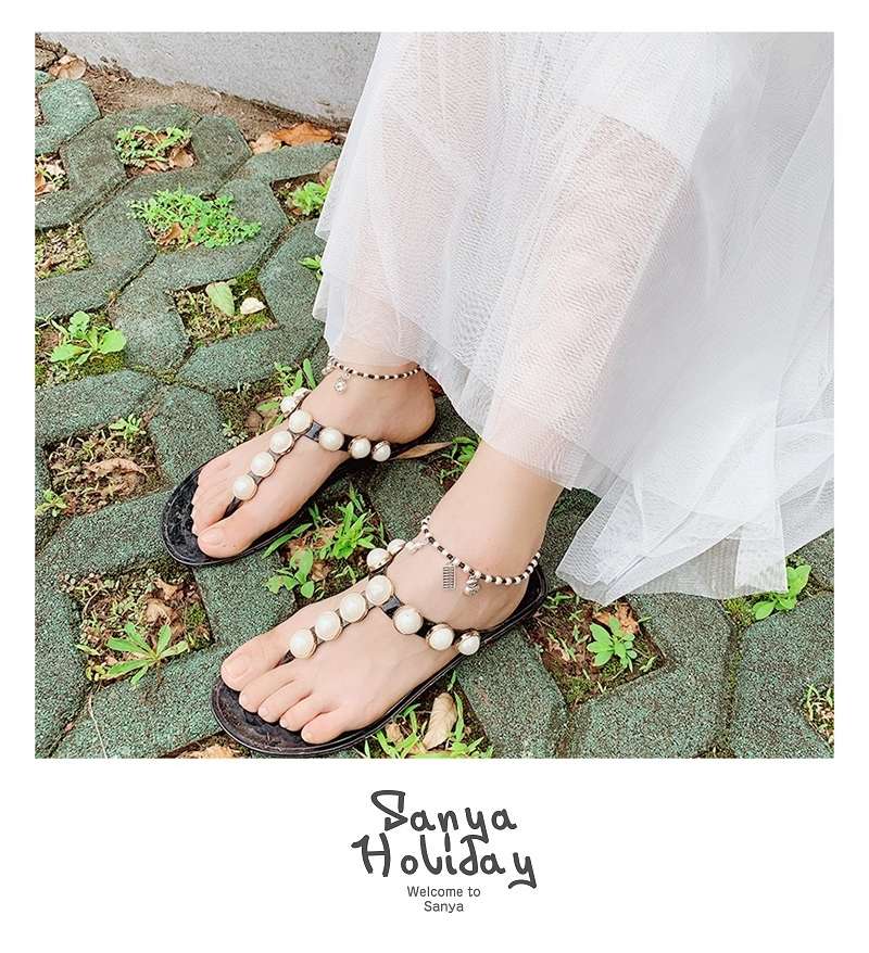 Jingpuli brand imported Korean wax thread pure hand-woven wealth and good fortune anklets Specification image