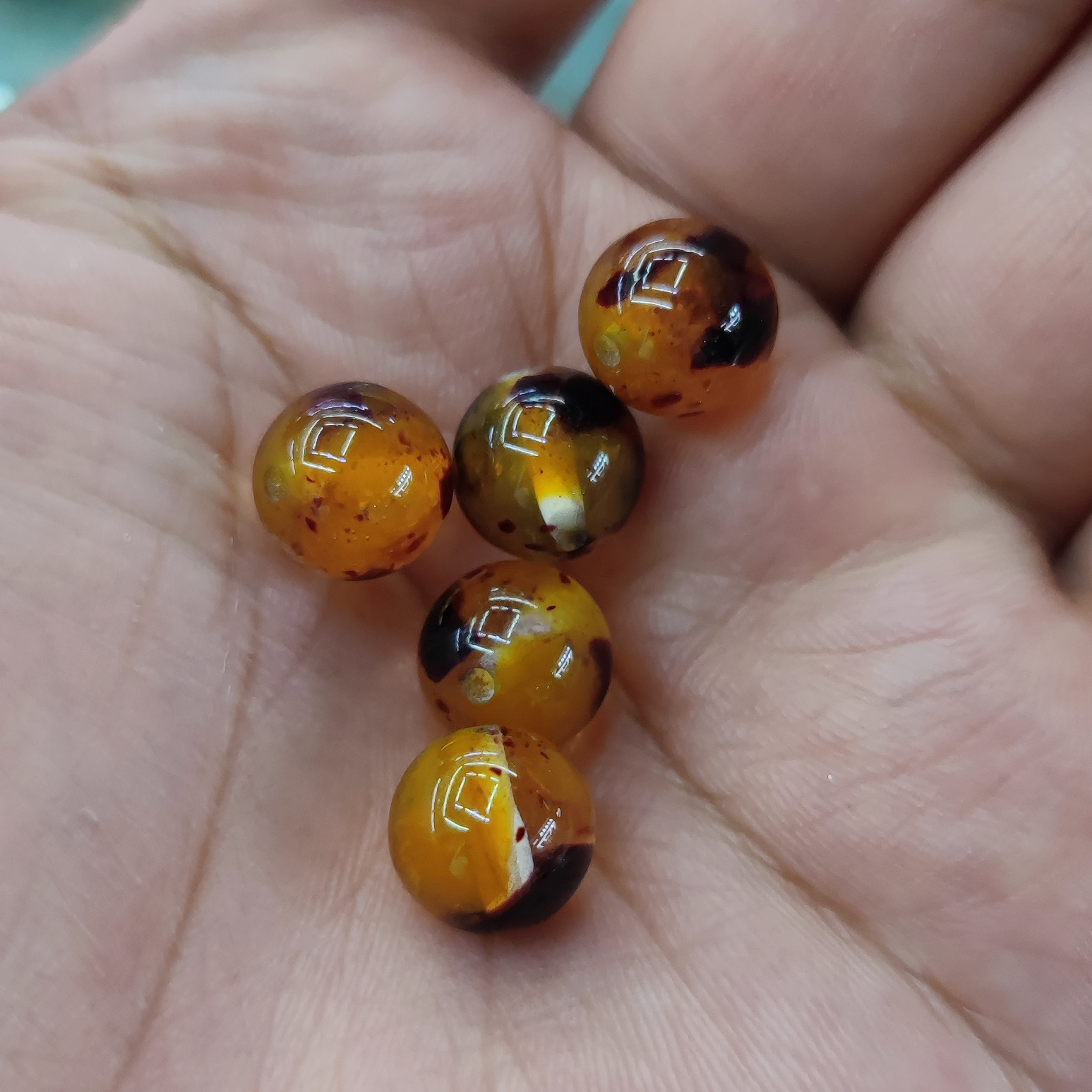 12 centimetre flower beads 25 thumbnail