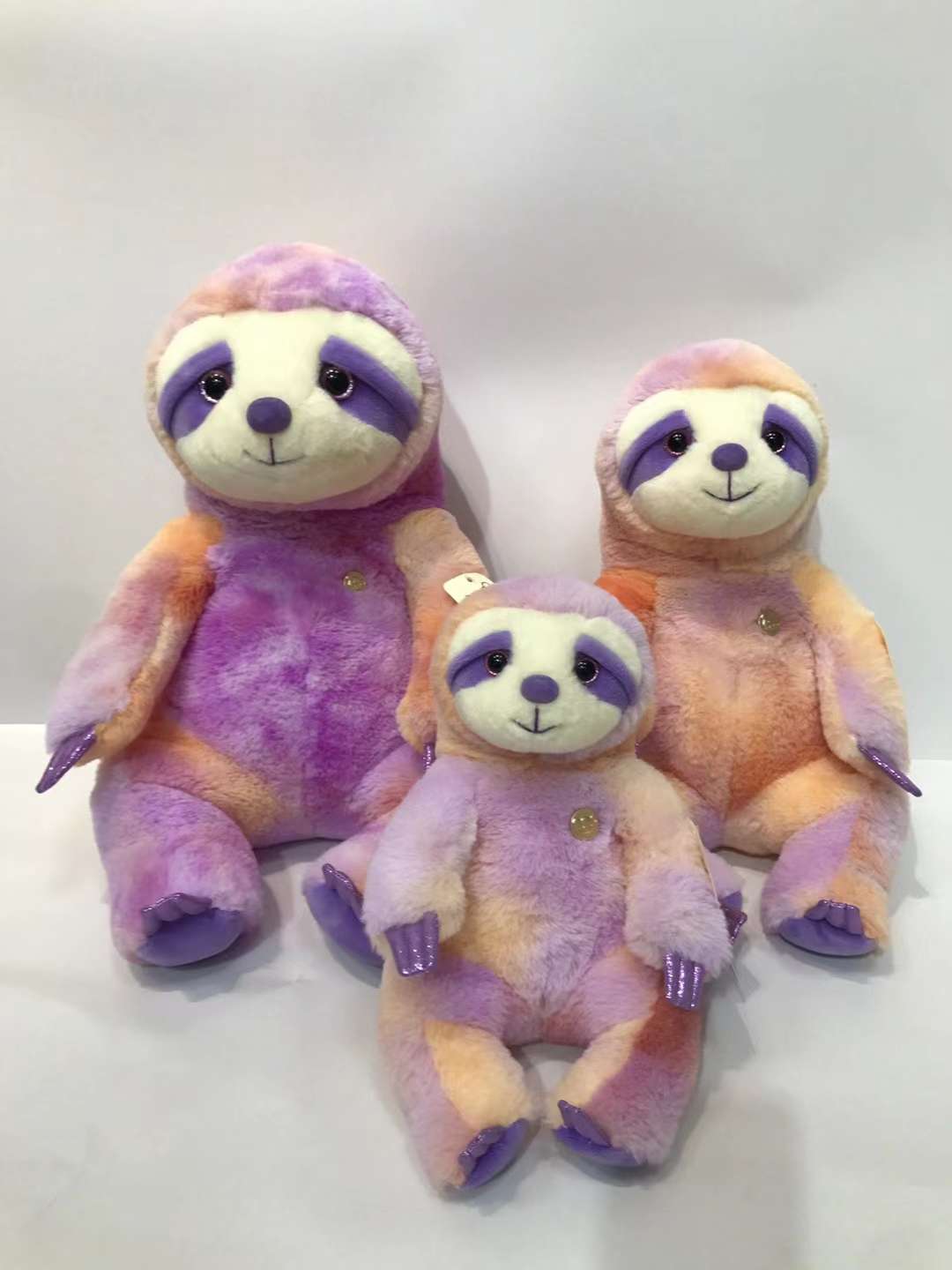 Juguete de peluche de fantasía 23 cm nutria de árbol púrpura peluche lindo venta directa de fábrica peluche boutique muñeca de buena suerte detail image 1