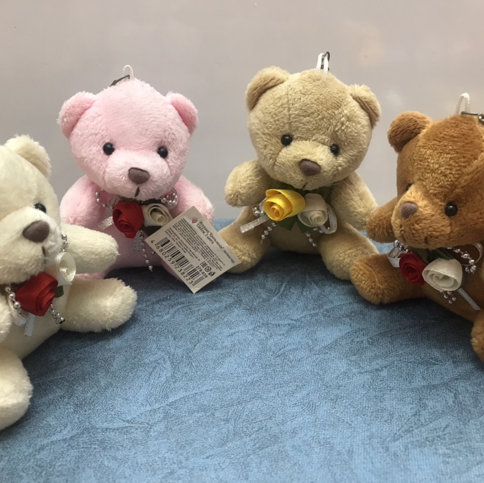Peluche oso oso con campanas muñeca visionaria juguete 01