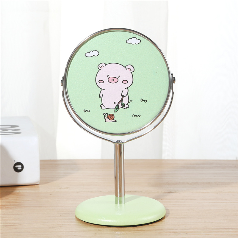台式印花定制化妆女生便携时尚可爱系列化妆镜