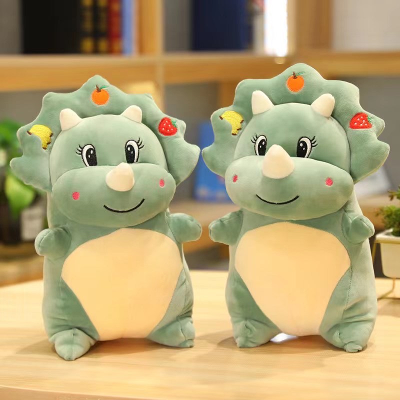 Fruit dinosaur fabric soft super soft plush toy