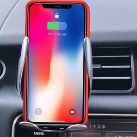 Smart Apple Huawei Xiaomi car with wireless fast charging mobile phone charger outlet + suction cup navigation stand Z10