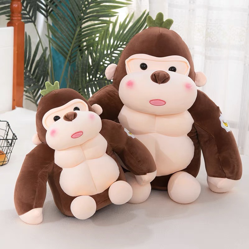 Plush gorilla doll