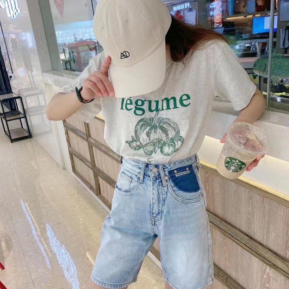 潮流牛仔短裤nnba