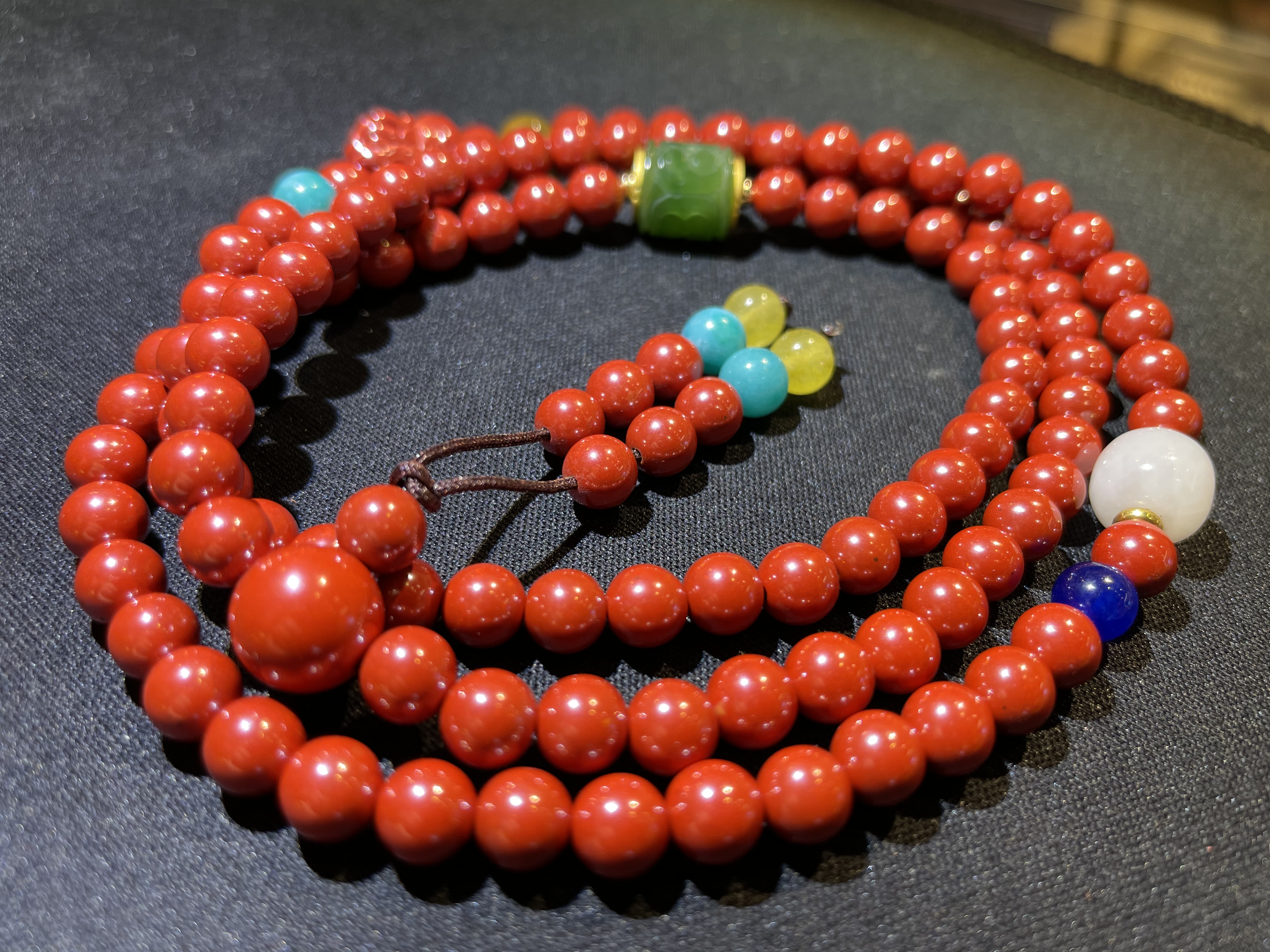 National Trend - Natural Imperial Sand Rosary Beads Item Picture