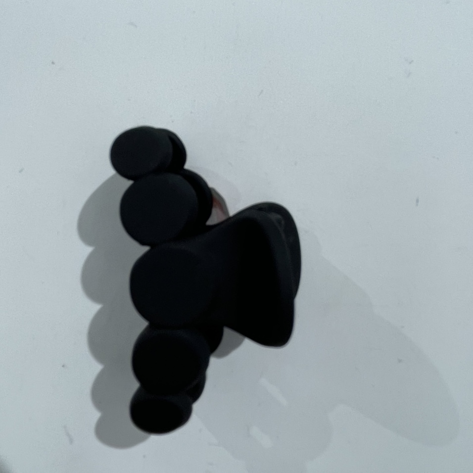 Rubber black, 4.5 cm in size, five pieces of multiple alloy jewelry accessories, mermaid Mermaid, Marpe pearl, oval inlaid pearl and rhinestone flower plate material in stock