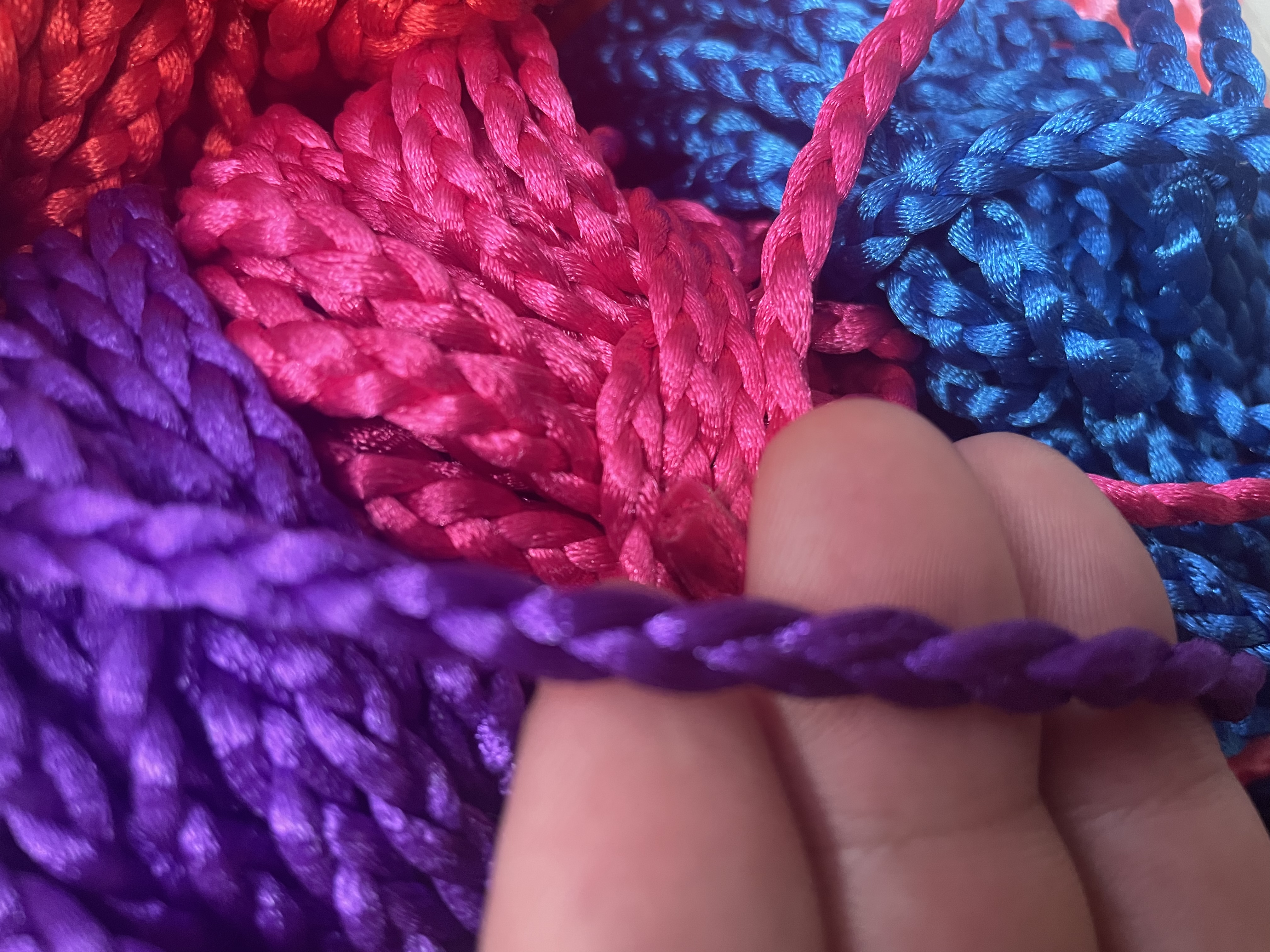 单色三条辫子绳产品图