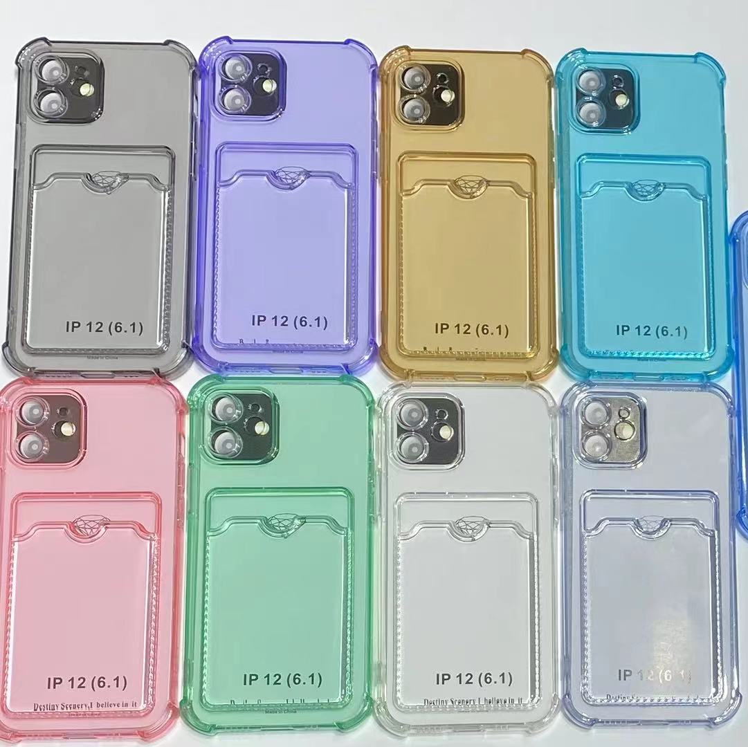 TPU protective cover with card