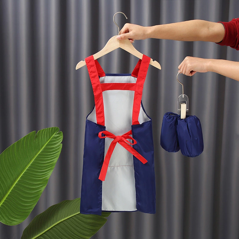 Baby Apron Waterproof Boys Children Painting Overalls Dirty Painting Clothes Girls Reverse Dressing Art Students undefined