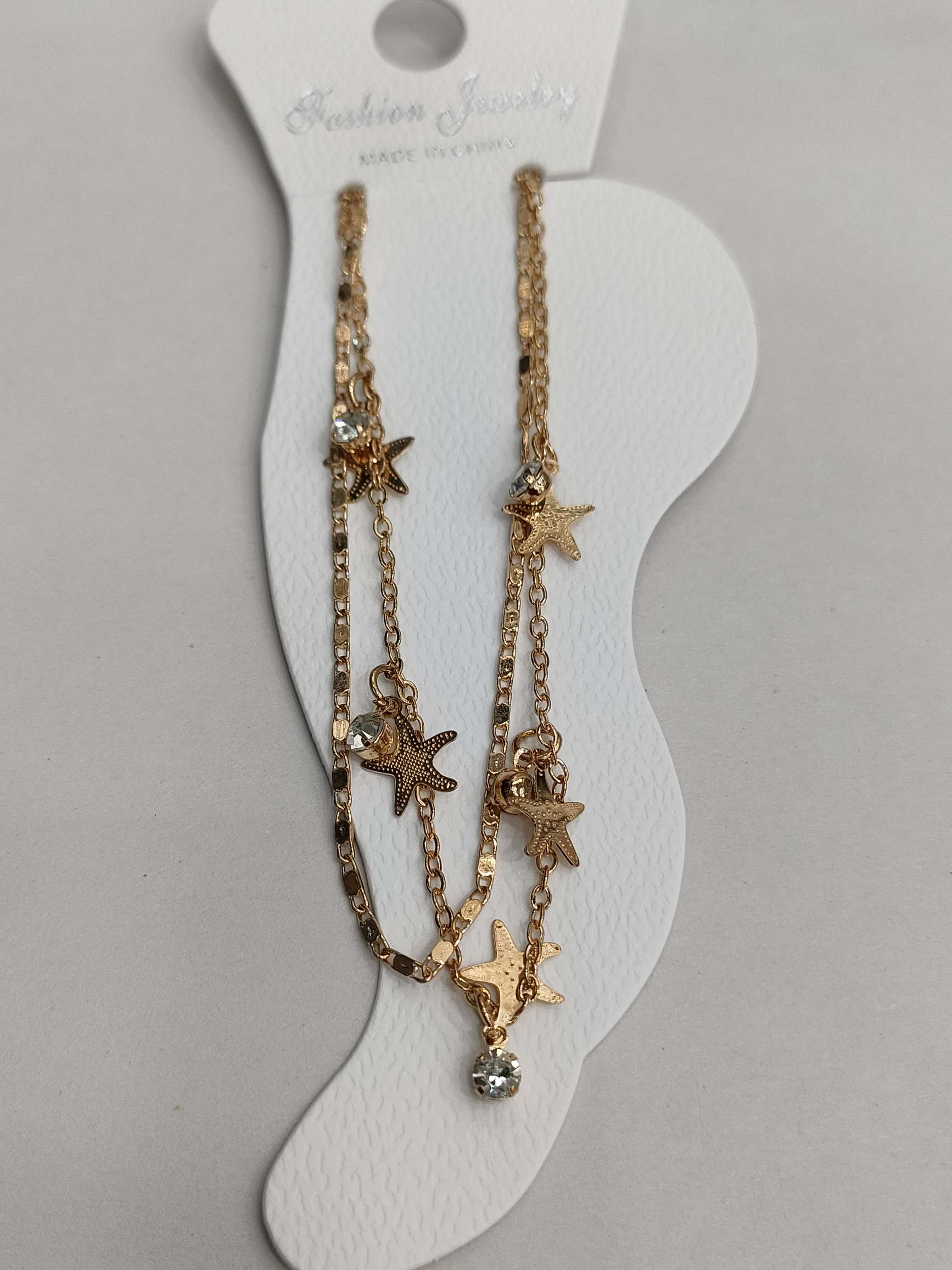 流行脚链万字链五角星 脚链详情图4