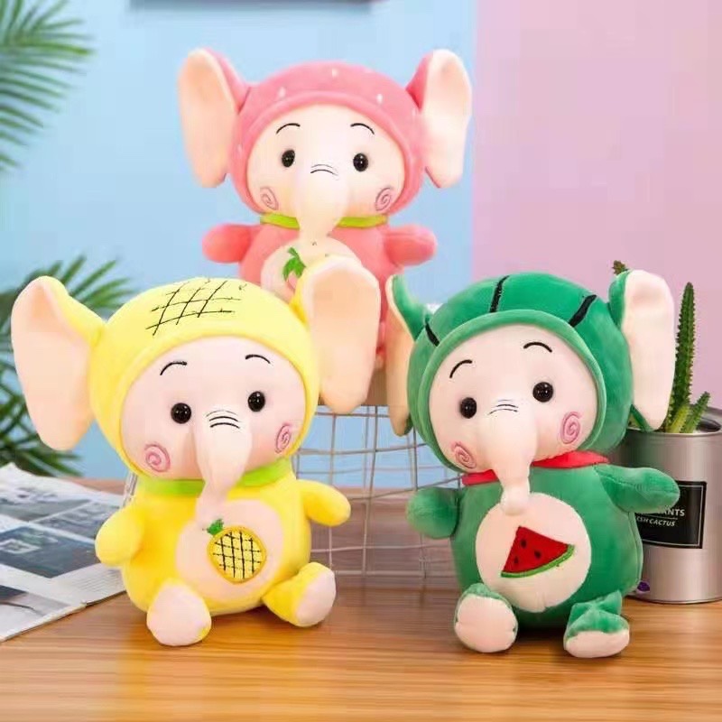Fruit elephant stuffed toy