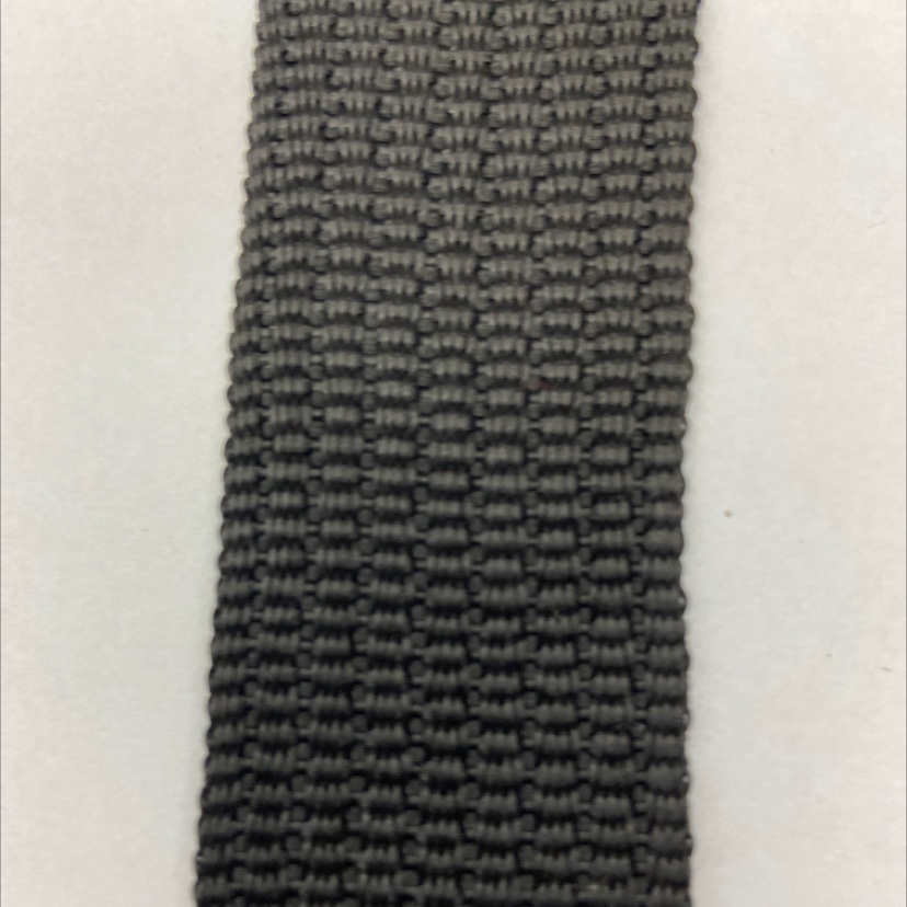 4 cm polypropylene pit pattern black ribbon 8#