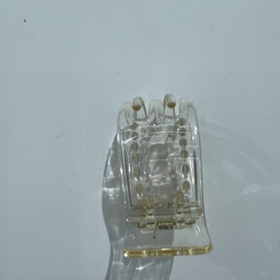 三加二夹马尾盘发鲨鱼夹大号发卡头饰女