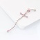 十字架韩版、美式医用不锈钢脐环细节图