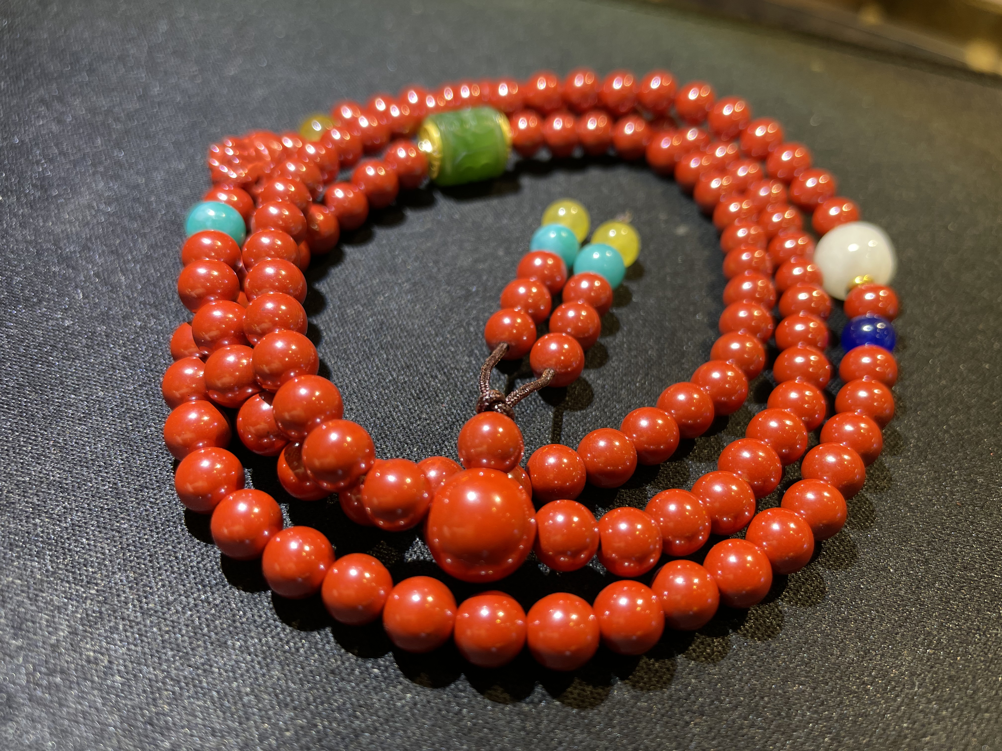 National Trend - Natural Imperial Sand Rosary Beads Application Scenario