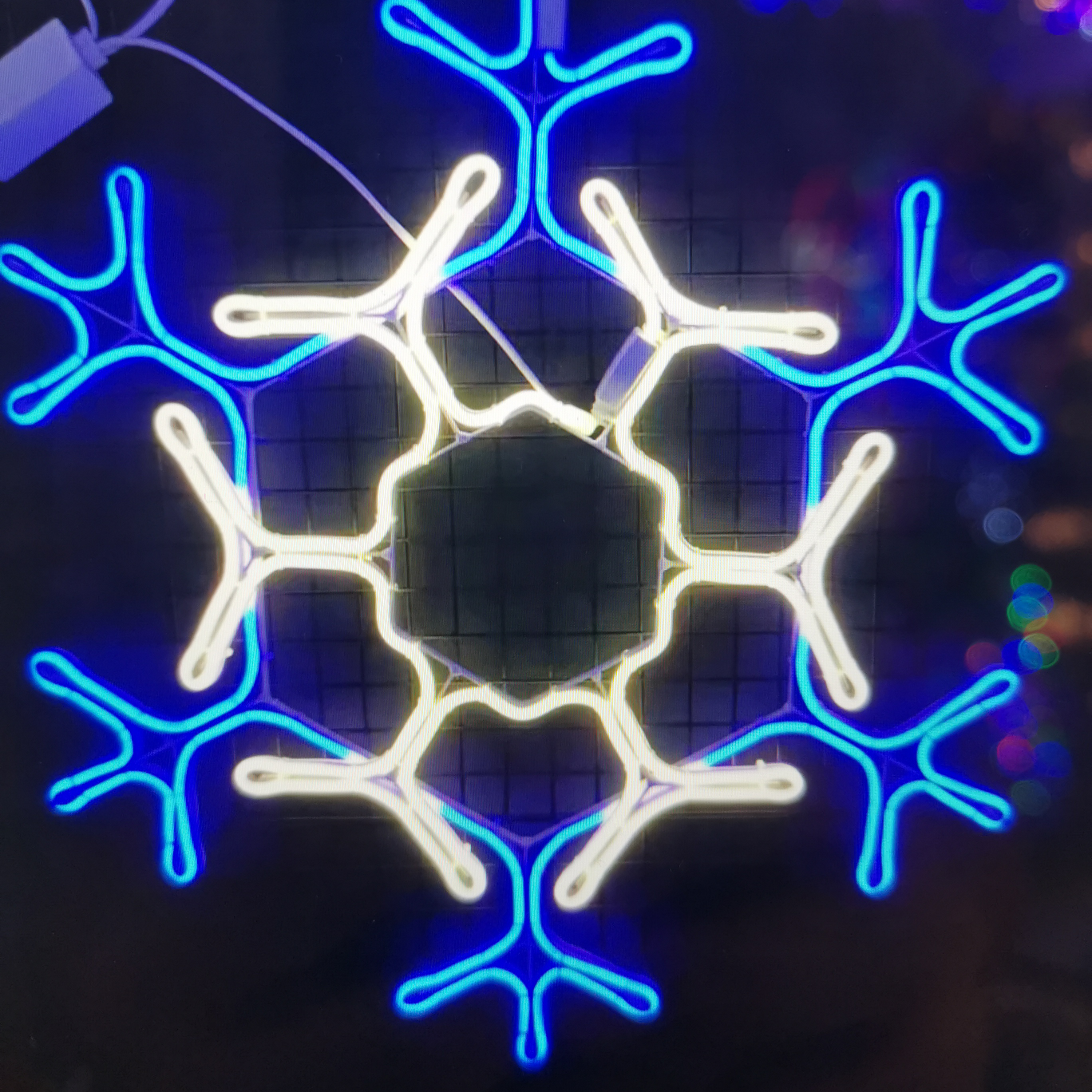 Two-tone snowflake