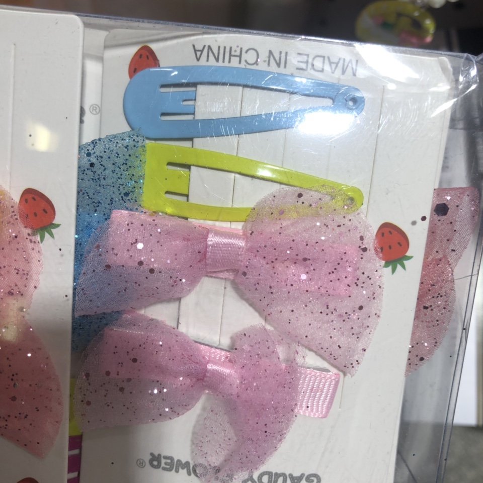 1粉色系发夹套装