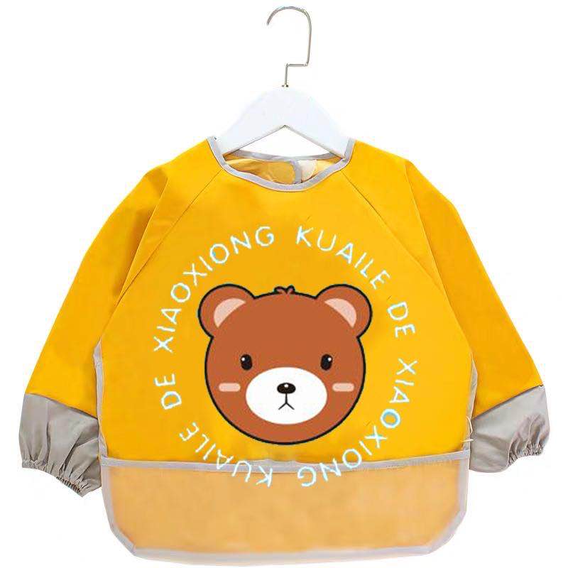 Baby Apron Waterproof Painting Overalls For Boys And Girls For Children Dirty Painting Clothes Application Scenario