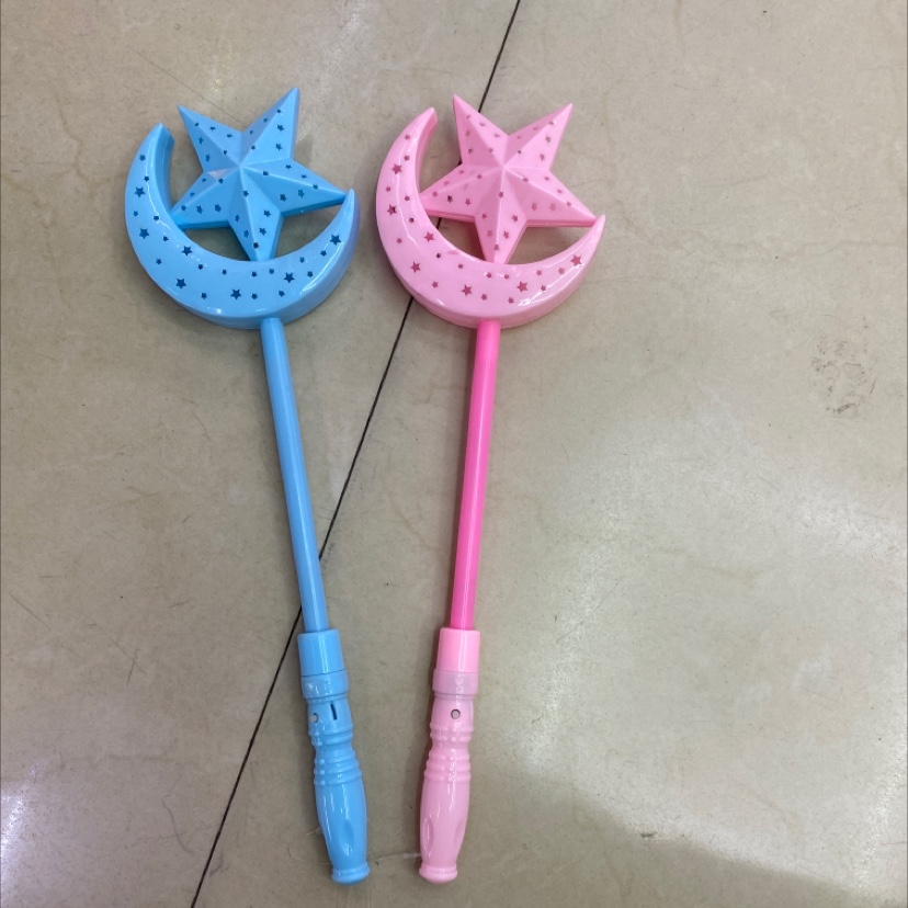 Star moon flash stick detail image 1