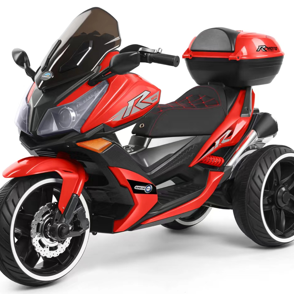 Big motorcycle electric toy car
