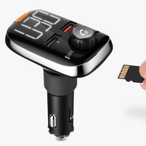 Car BG-3 Bluetooth MP3 player multi-function converter Car audio charger Cigarette lighter one tow two chargers